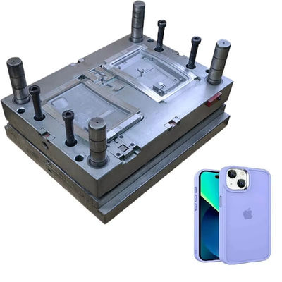 ECSON Customized Precision Injection Mold Popular Commercial Steel Iron Plastic Mobile Phone Case Mold for Injection mou