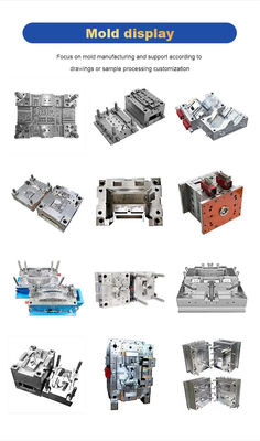 ECSON Customized Precision Injection Mold Popular Commercial Steel Iron Plastic Mobile Phone Case Mold for Injection mou