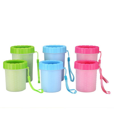 Silicoco Custom Hundefußreiniger Pflegebürste Pet Paw Reiniger Tasse Pet Fuß Waschmaschine Reinigungswerkzeug